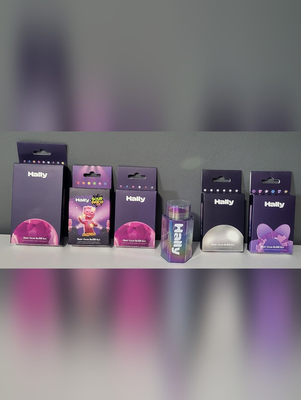 Hally Hair Gem (Dispenser & Refills)